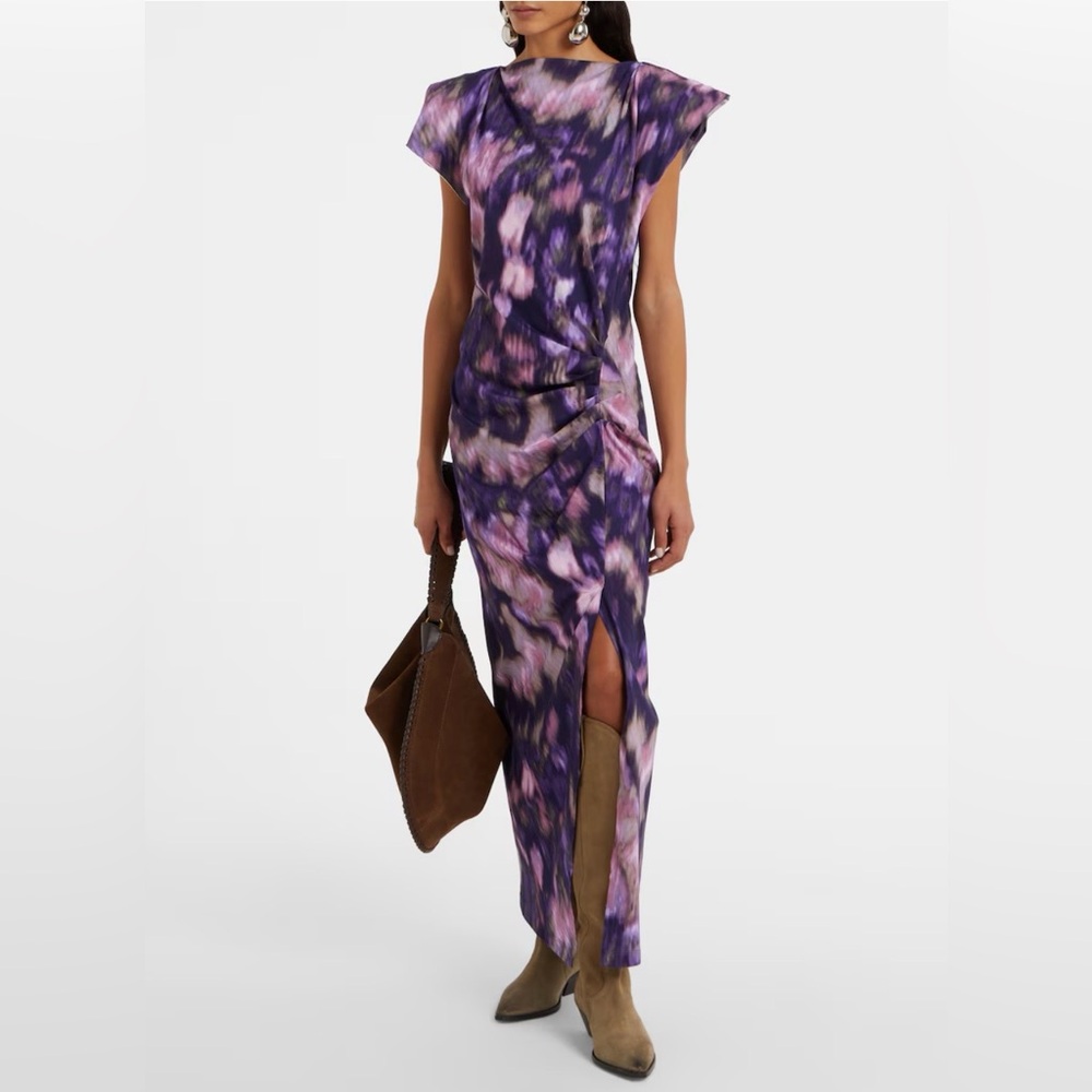 I Isabel Marant Étoile Nadela Dress in Purple & Lilac